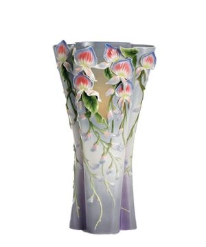 Wondrous Wisteria vase