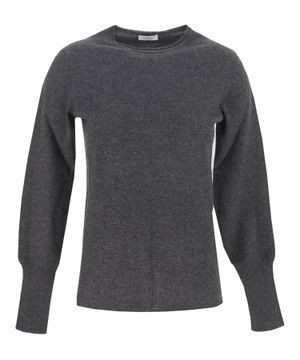 Long-sleeve round neck top