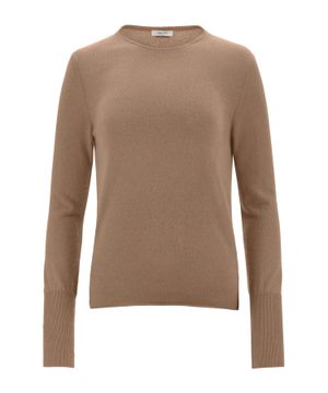 Long-sleeve round neck top