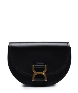 Marcie mini leather shoulder bag