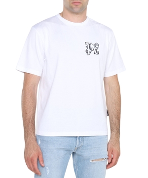 Dairəvi yaxa ilə qısaqol t-shirt