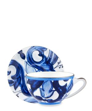 Printed cup and saucer set