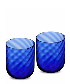 Murano glass water glass set