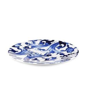 Charger plate with Blu Mediterraneo pattern