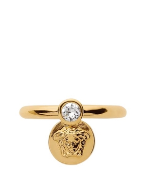 Medusa crystal embellished ring
