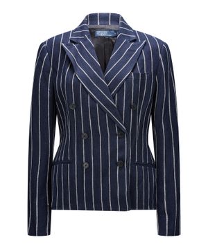 Long sleeve blazer with button fastening