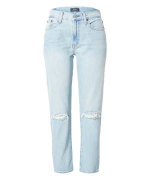 Straight-fit jeans with splits