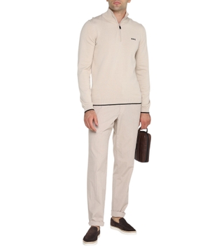 Long sleeve high neck sweater