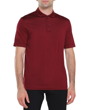 Three button collar polo