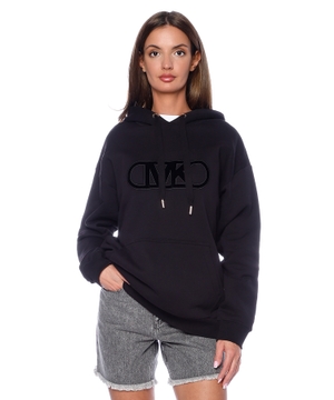 Hoodie with logo detail