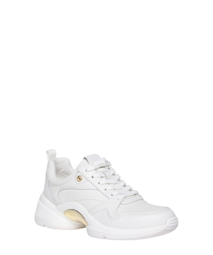 Panelled design sneakers