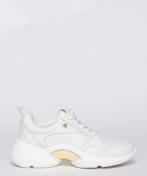 Panelled design sneakers