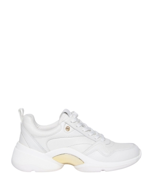 Panelled design sneakers