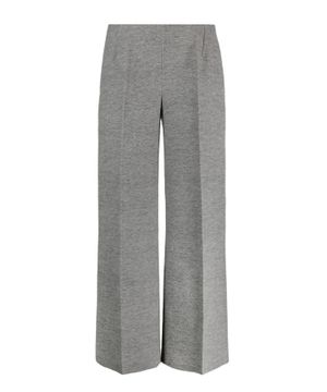 Сropped straight-leg trousers