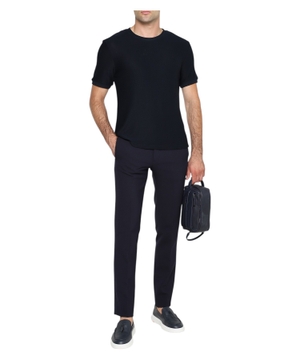 Round-neck short-sleeved T-shirt
