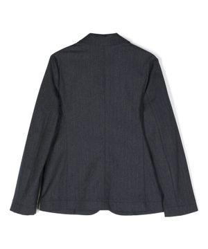 Straight cut long sleeve jacket