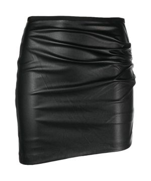 Asymmetrical hem mini skirt