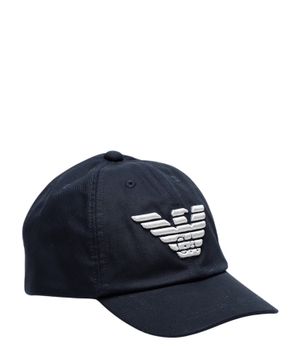 Logo detailing cap