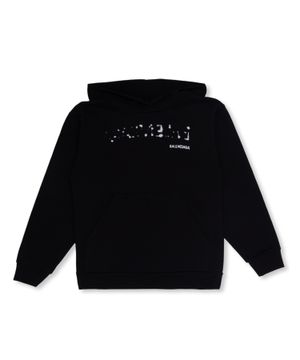 Logo detail hoodie