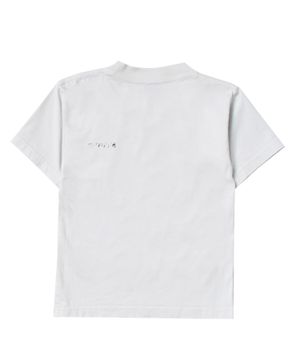 Loqo printli pambıq T-shirt