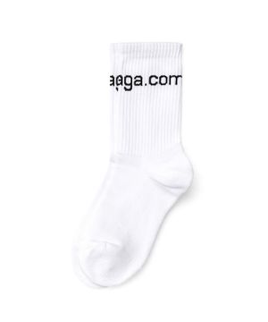 Socks with logo print