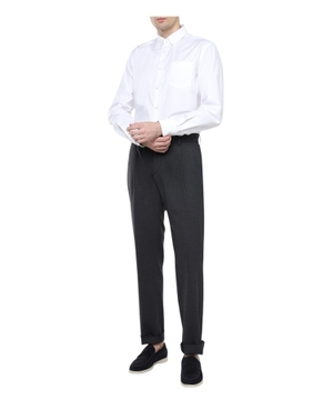 Long sleeve shirt with classic collar