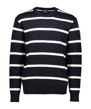 Round neck long sleeve sweater