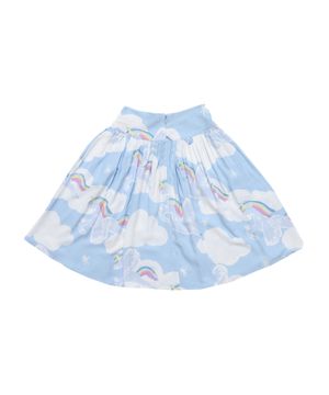 Unicorn print skirt