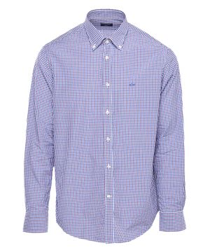 Long sleeve shirt with classic collar