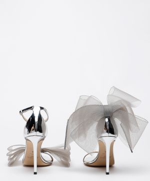 Aveline bow details embellished sandals