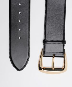 Leather belt