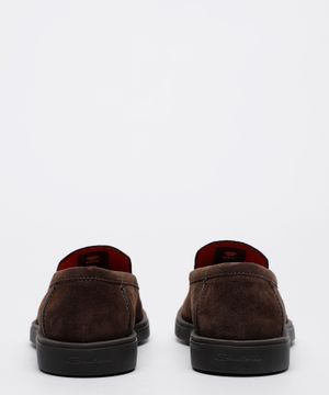 Suede loafers