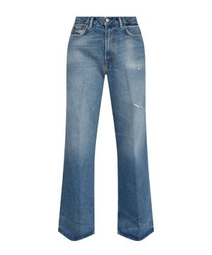 High-waist jeans