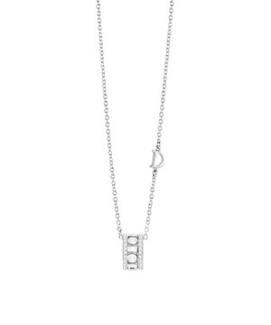 Diamonds embellished necklace