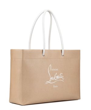 Logo print Kraftilou tote bag