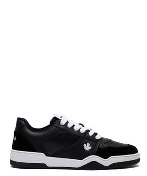 Lace up sneakers with logo detail