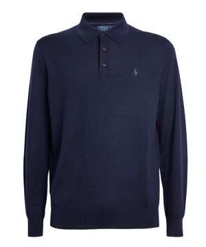 Three button collar polo