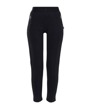 Elastic high-waist leggins