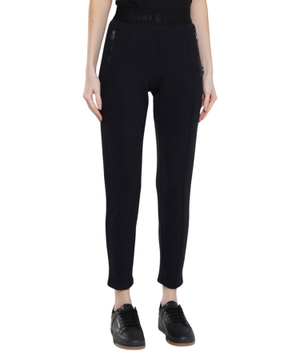 Elastic high-waist leggins