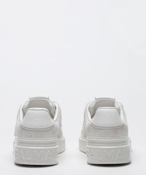 B-Court logo printed lace up sneakers