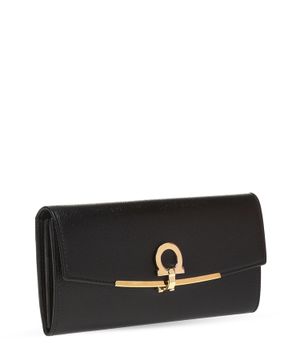 Logo buckle detail wallet