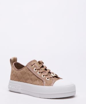 Evy Empire lace up sneakers with logo detail