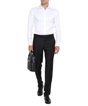 Long sleeve shirt with classic collar