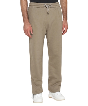 Logo-embroidered cotton track pants