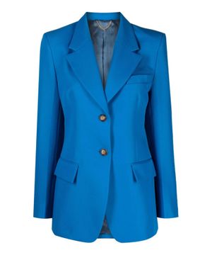 Long sleeve blazer with button fastening