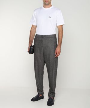 Elastic waist trousers