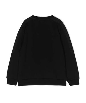 Round neck sweatshirt with long sleeves