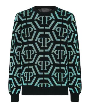 Logo details jumper