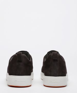 Suede slip-on sneakers