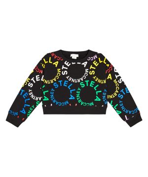 Long sleeve printed sweatshirt